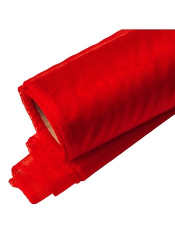Organza 12cm x 8.2m - Piros 12cm x 8-2m (9yard) 1240