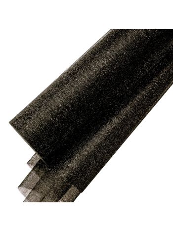 Snow organza 23.5cm x 10m - Fekete 23-5cm x 10m 2396