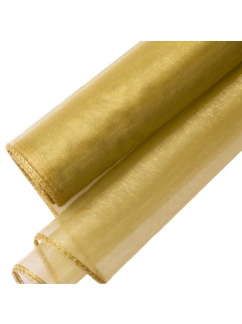 Organza 40cm x 8.2m - Arany