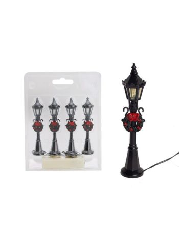 LED KANDELLÁBER*4+KOSZ.12CM  (585)