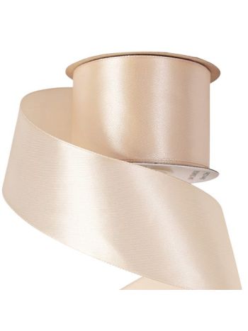 Szatén szalag 50mm x 22.86m - Pezsgő