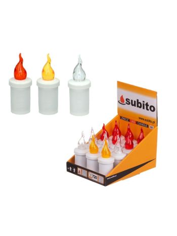 Led mécses MIX- Fehér-Piros-Sá 5907646196003