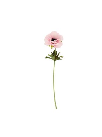 Selyemvirág Anemone 38x10x10 cm rózsaszín