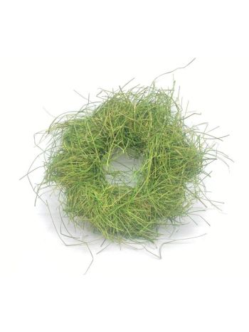 Koszorú szalma 40 cm világoszöld