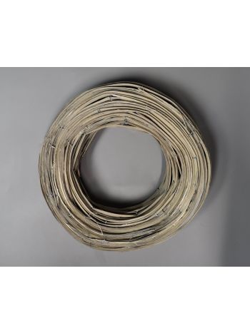 Koszorú fűzháncs 27x6cm zúzmarás