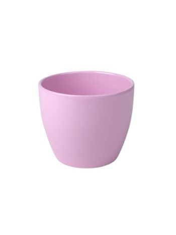 Base kerámia kaspó pasztellrózsaszín 11cm