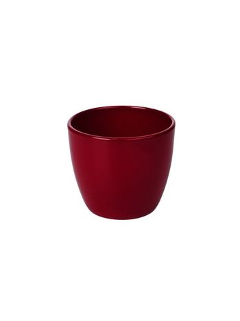 Base kerámia kaspó bordó 17cm