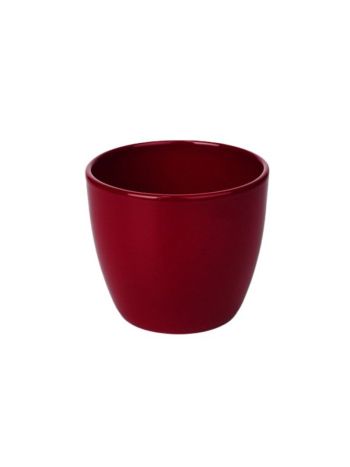 Base kerámia kaspó bordó 19cm