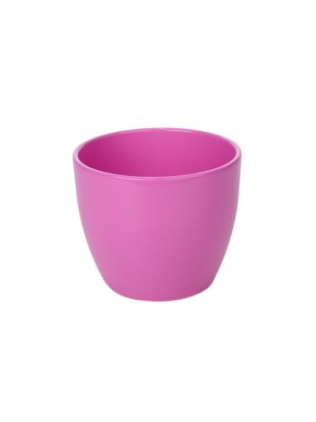 Base kerámia kaspó rózsaszín 19cm