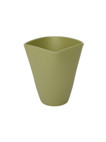 Quatro struktur orchidea váza matt bambusz 14cm