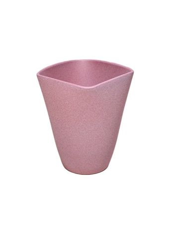 Quatro struktur orchidea váza matt rózsaszín 14cm