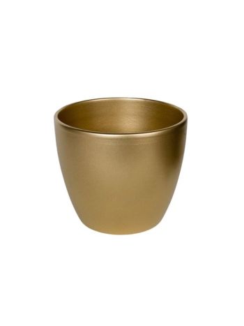 Base kerámia kaspó arany 9cm