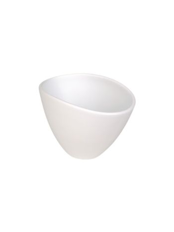 Ovum kerámia kaspó matt fehér 26cm