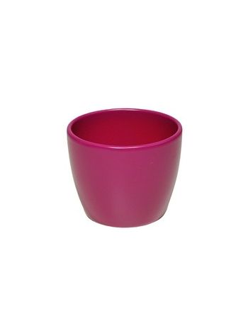 Base kerámia kaspó matt ciklámen 15 cm
