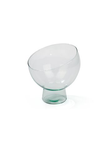 talpas csapott tetejű üveg gömb 17-5x14x20cm