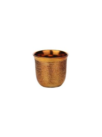 Nizza kerámia kaspó arany 16-5x14cm