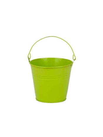 fém vödör matt zöld 10-2x8-5cm