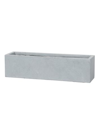 Atlanta Tetra kompozit balkonláda szürke 60x16x16cm