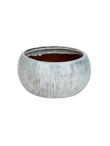 Poole kerámia tál kékesfehér 24-5x13cm