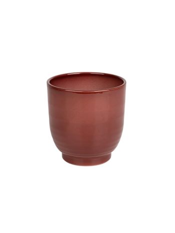 Intac orchidea váza lakkozott merlot 13-5cm