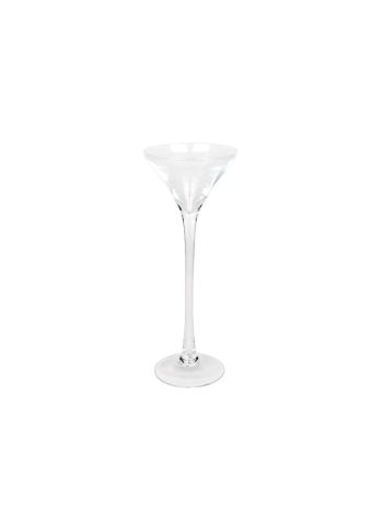 dekorációs martini pohár 15x40cm