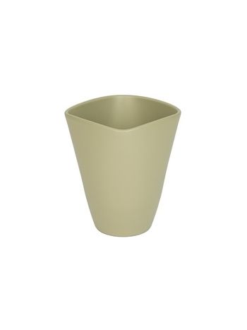 Quatro orchidea váza matt kheki 14cm