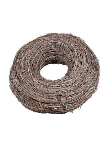 Axel vessző koszorúalap szürke 62x21cm