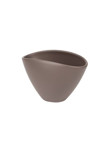 Ovum keráia kaspó matt grafit 20cm