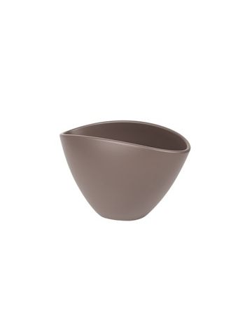 Ovum keráia kaspó matt grafit 26cm