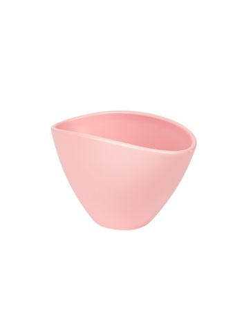 Ovum kerámia kaspó matt világos rózsaszín 26cm