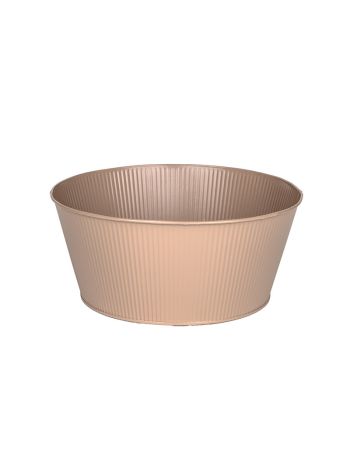 Astana fém ültetőtál tejeskávé 25x11cm