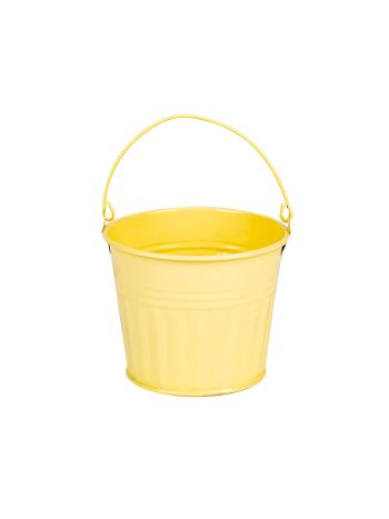 Esmé fém vödör vajsárga 10-4x8-8cm