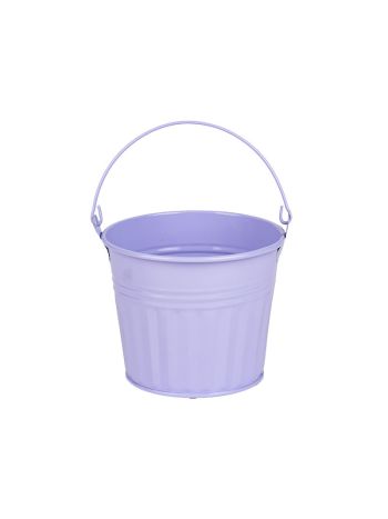 Esmé fém vödör pasztell lila 11-3x9-3cm