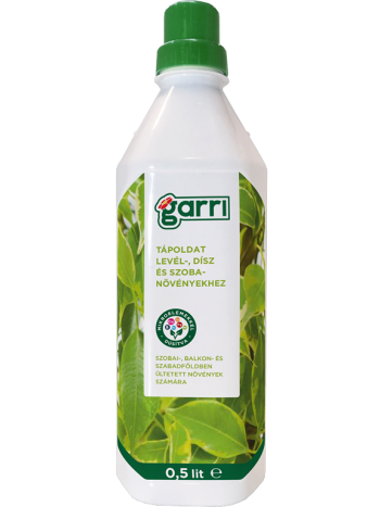 GARRI tápoldat levéldísz- és szobanövény 0-5 L