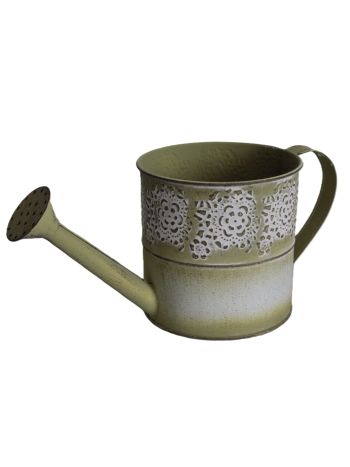 Bádog Kanna Zöld 140-BK-346 - D13*13Hcm (32/#)