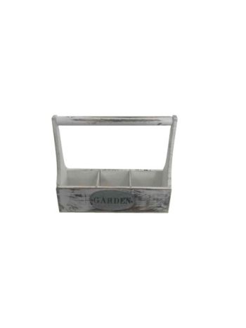 Fa Kaspó Füles 3 Fakkos 232-W-33 - 27*9*H7/23cm (40/#)