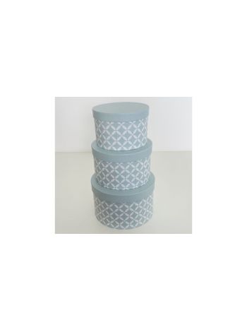 Ajándék-Virág Papírdoboz Marrakesh Szett/3 Bn 100-2141 - D20*H12cm (16/#)