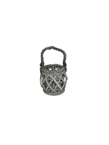 Mécsestartó Szürke 90-M-15 - D12/15*H13cm (36/#)