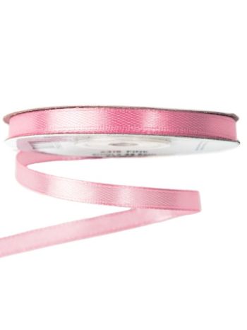 Szatén szalag 6mm x 22.86m - Rózsaszín