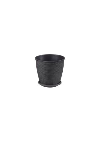 Cserép+Alátét Rattan 2.75 Literes Wenge (66/#)