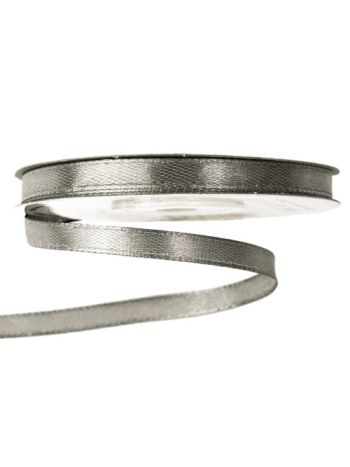 Szatén szalag 6mm x 22.86m - Kékes ezüst