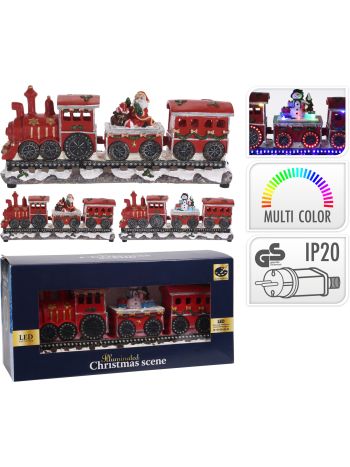 Ledes karácsonyi vonat