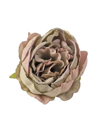 Peónia selyemvirág fej- 5.5cm - Zöld AF119-04 12db/csomag