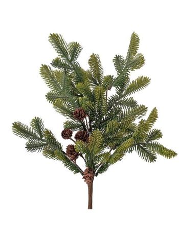 Fenyő ág pick tobozokkal, magasság: 46cm
