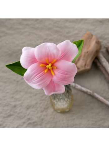 Real touch teljesen kinyílt tulipán- 44cm magas - Rózsaszín
