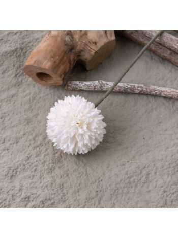 Dandelion selyemvirág szál- 29cm magas - Ekrü