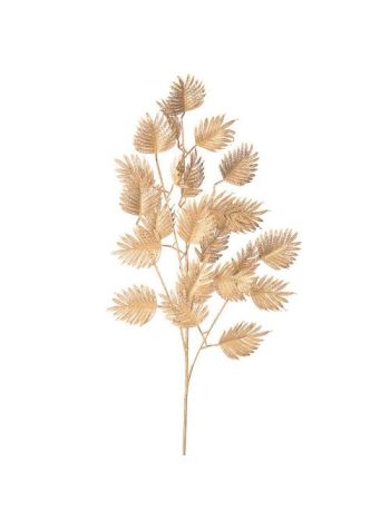 Magnólia levél 5 ágú- 92cm magas - Arany