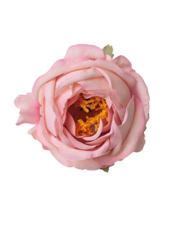 Peonia selyemvirág fej- 10cm -  Világos rózsaszín