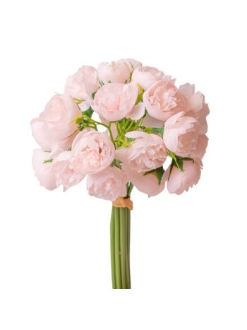 Boglárka selyemvirág köteg- 32cm magas - Világos rózsaszín