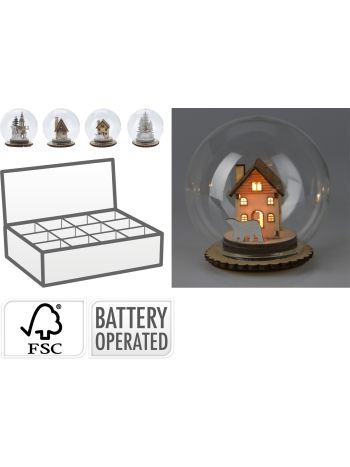 Karácsonyi ledes dekorációs termék